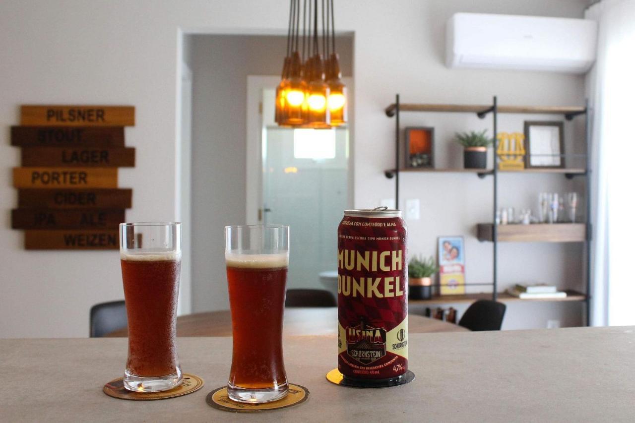 Apto Tematico Cerveja - Pomerode Sc Екстер'єр фото
